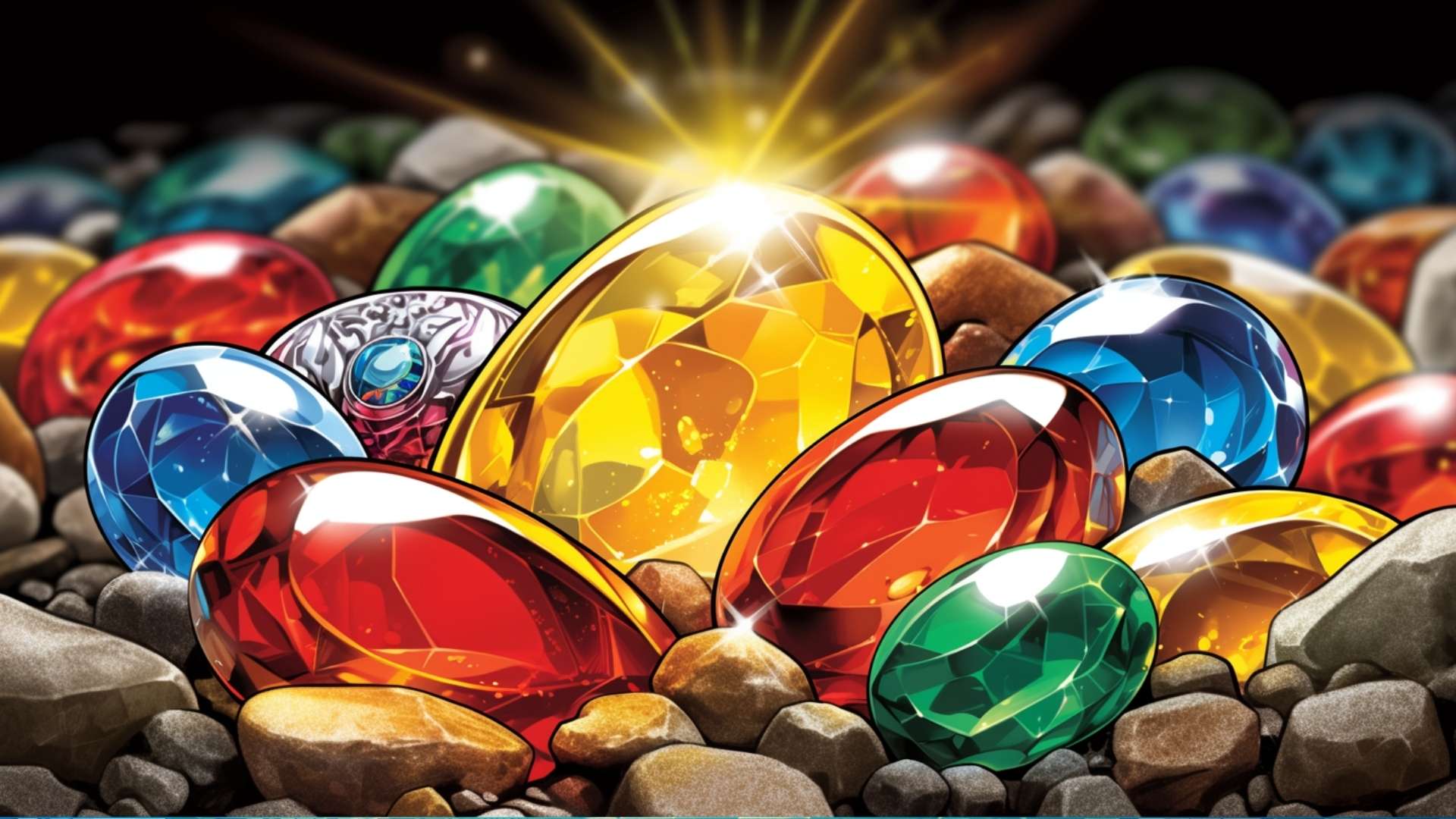 Bejewelled Scratch Cards