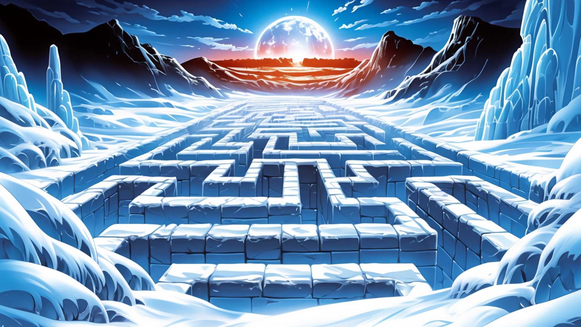 Maze Scratch Card