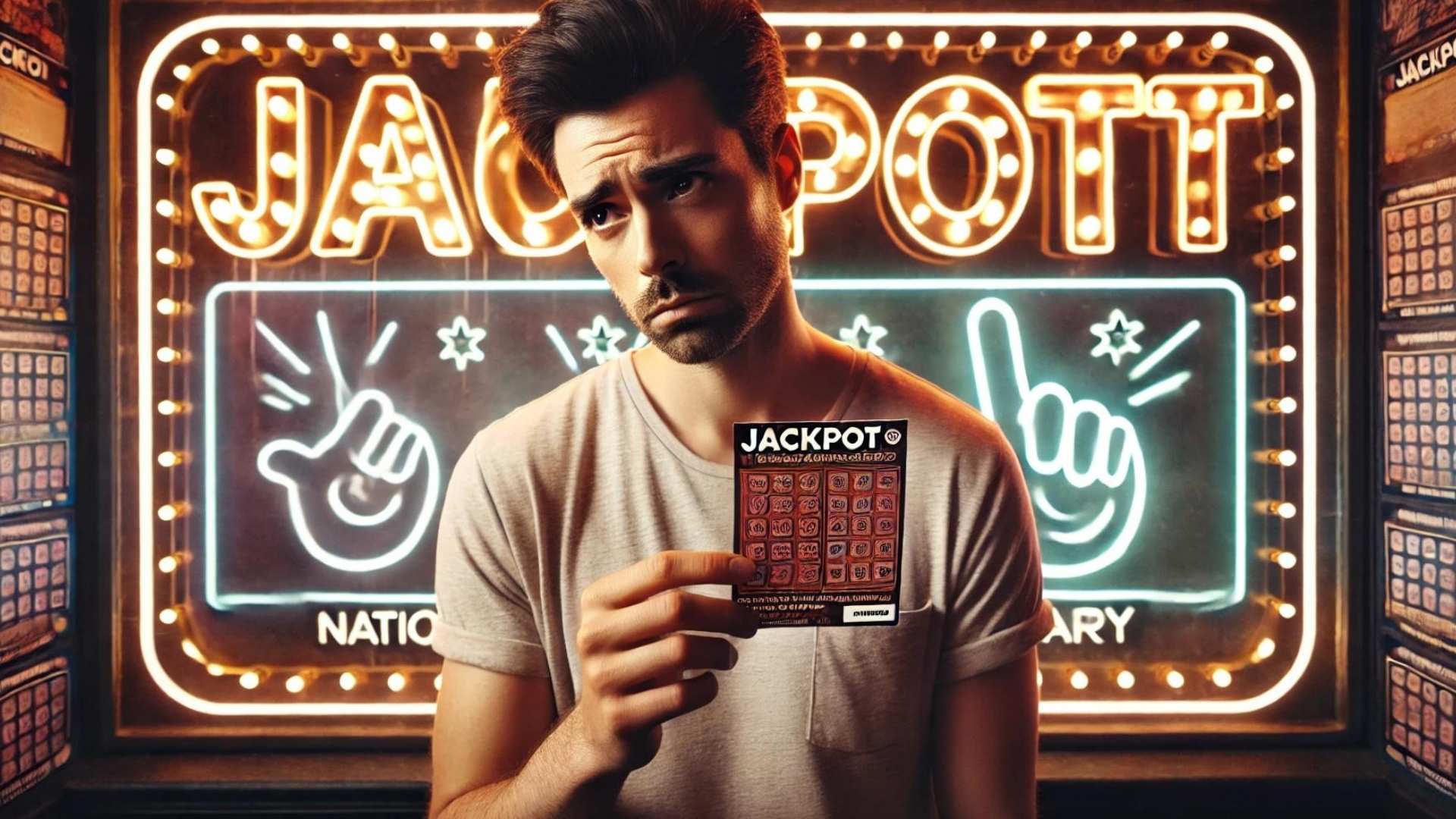 Sad Scratch Card Game